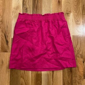 Pink mini skirt with pockets size 8
